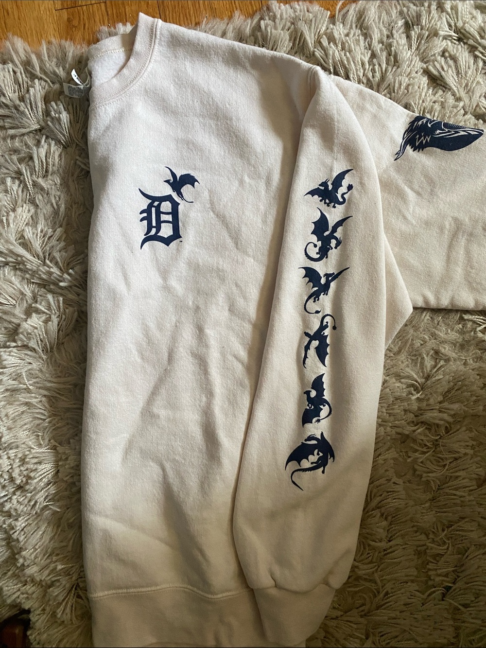 Fourth Wing Detroit Tigers crewneck
